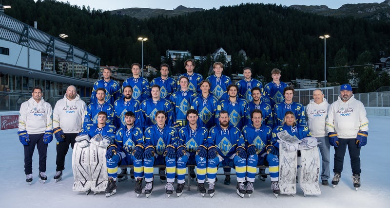 Mannschaftsfoto 1. Mannschaft EHC St. Moritz